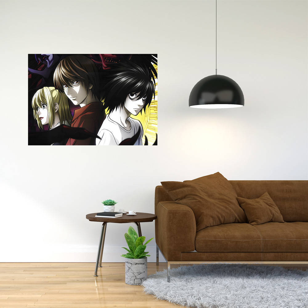 

Плакат-постер с принтом "Death Note - Тетрадь смерти (манга, аниме сериал)"