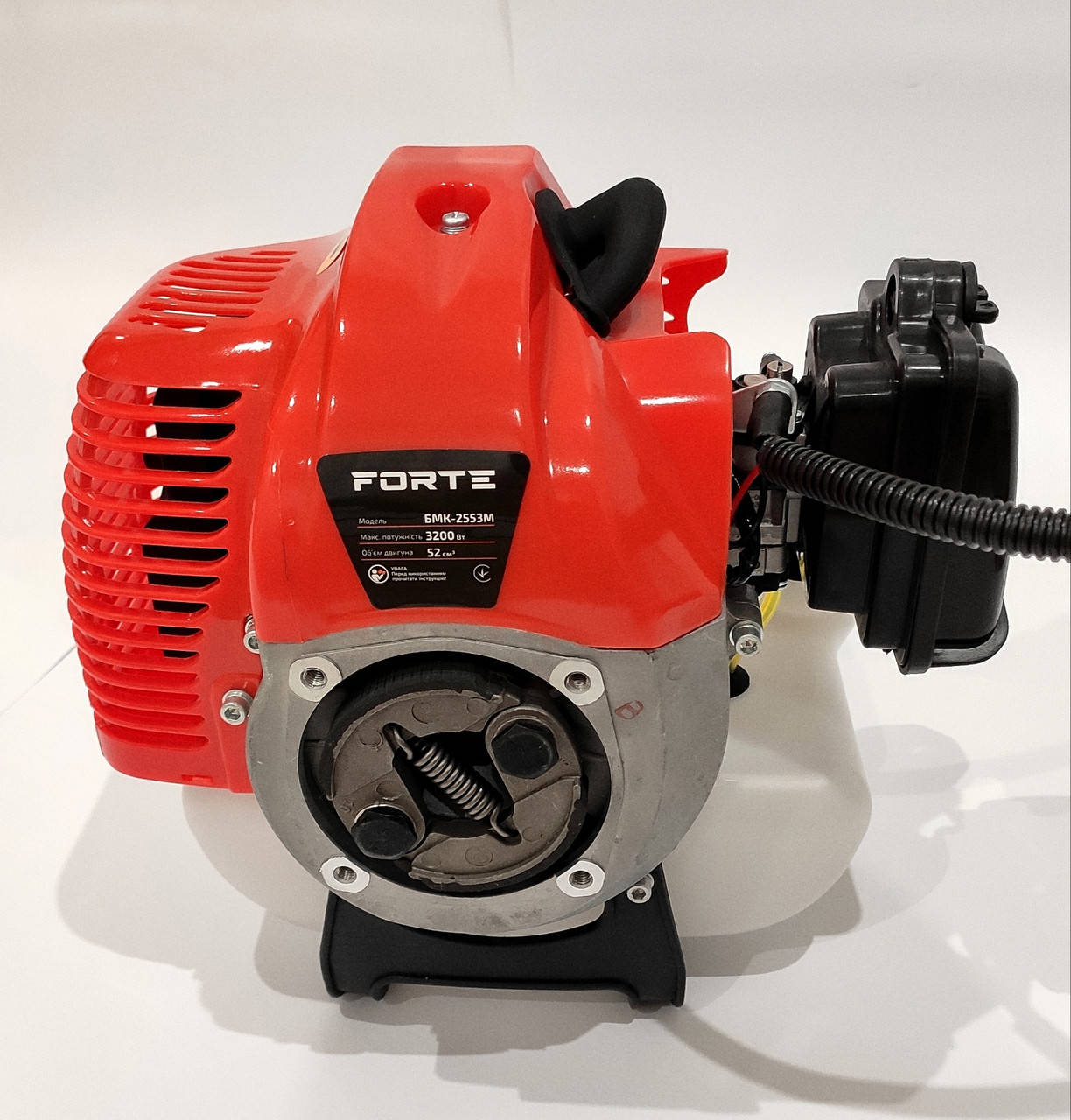 

Двигатель 52см3 для мотокосы в сборе Forte БМК-2553М (без ручки газа)