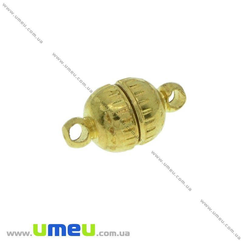 

Замок магнитный, 11х6 мм, Золото, 1 шт (ZAM-032300)