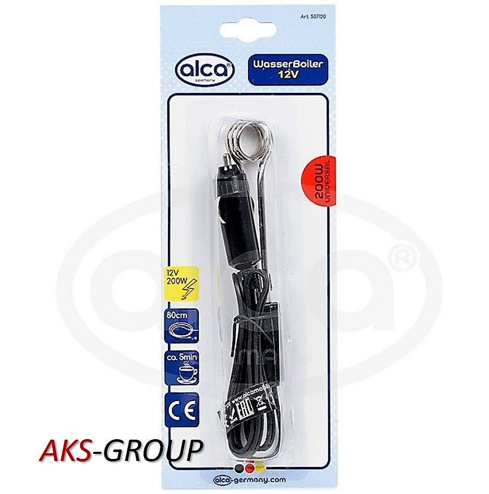 

Кипятильник 12V автомобильный Alca 507 120