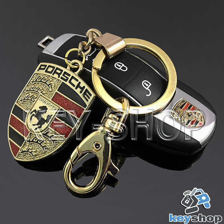 

Брелок для авто ключей PORSCHE (Порше) металлический