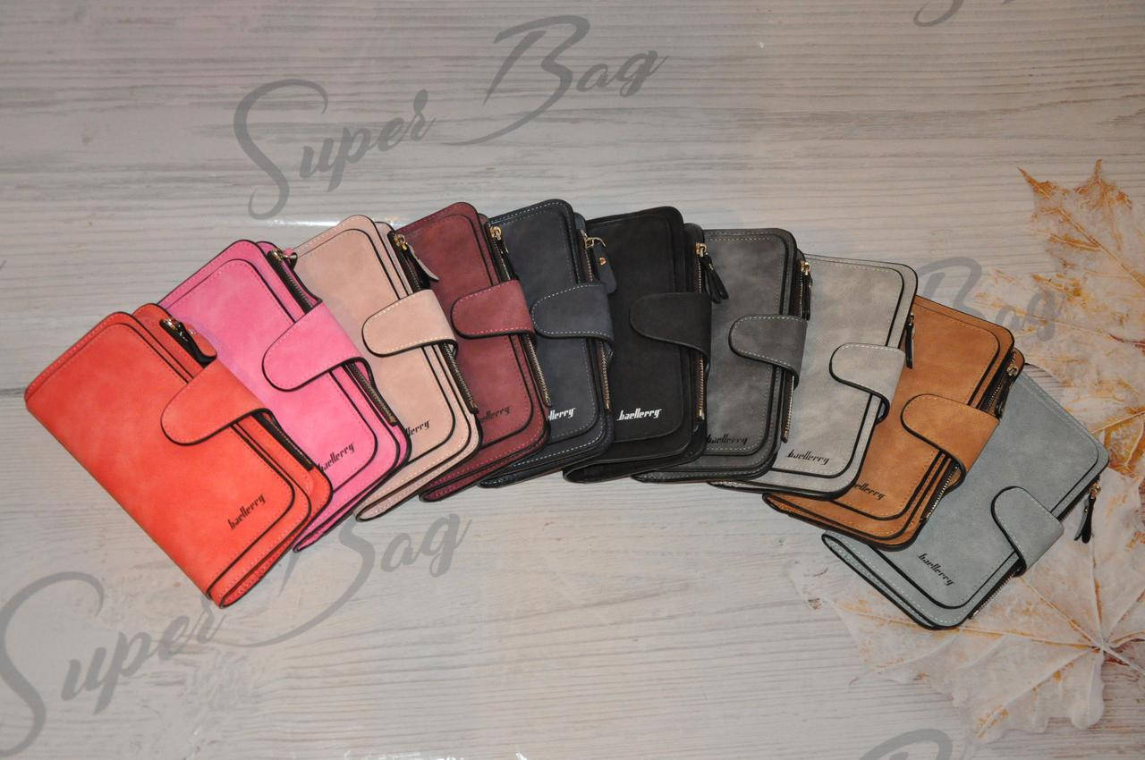 

Baellerry Forever, замшевый женский кошелек, клатч Все цвета!!!!