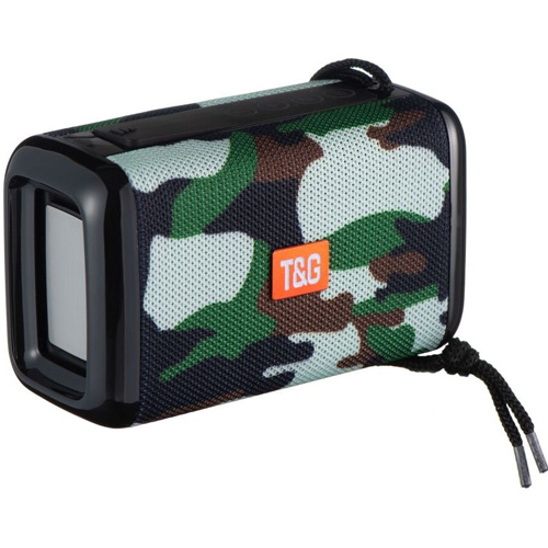 

Портативная колонка TG163, Bluetooth, радио, speakerphone, камуфляж