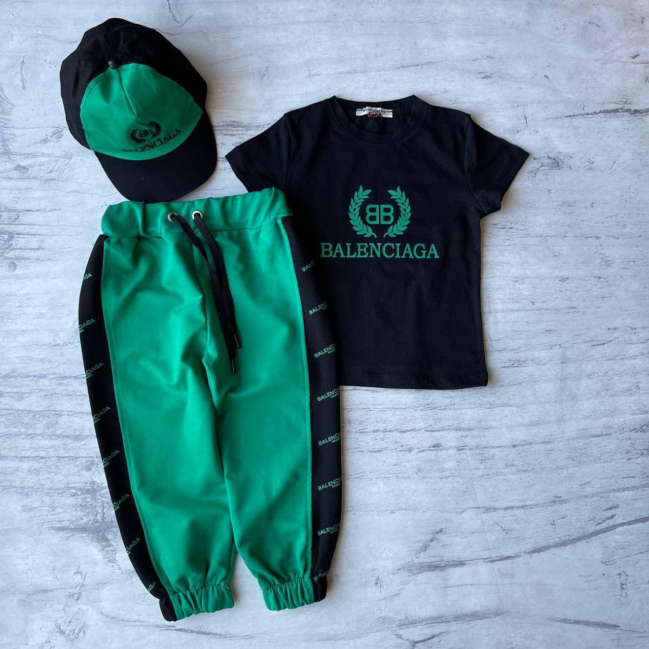 

Летний костюм на мальчика в стиле Balenciaga 560. Размер 110 см