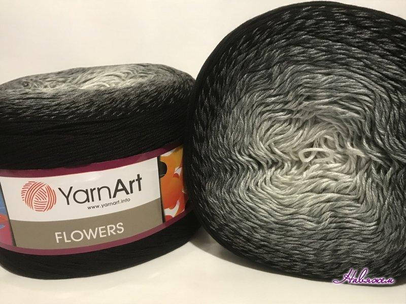 

Пряжа Flowers Yarnart-253