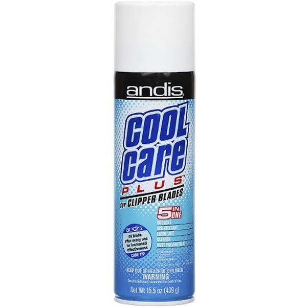 

Спрей по уходу за ножами для стрижки Andis Cool Care 5в1 - 439 мл.