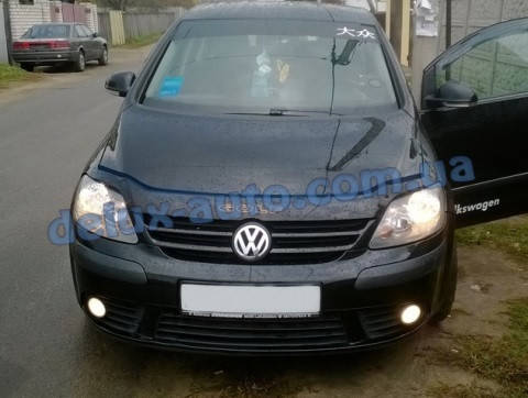 

Мухобойка на капот VW Golf Plus 2005 Дефлектор капота на Фольксваген Гольф Плюс 2005