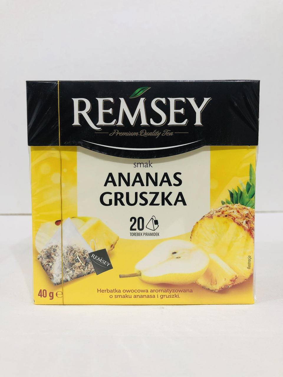 

Чай Ramsey Ananas Gruszka 20пак