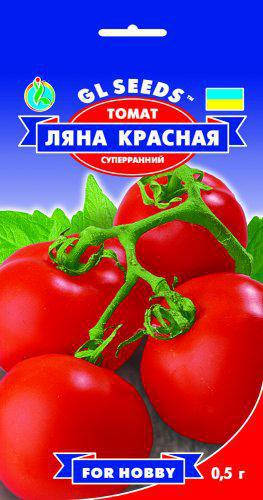 

Томат Ляна Красная сорт урожайный низкорослый суперранний очень вкусный плотный, упаковка 0,5 г