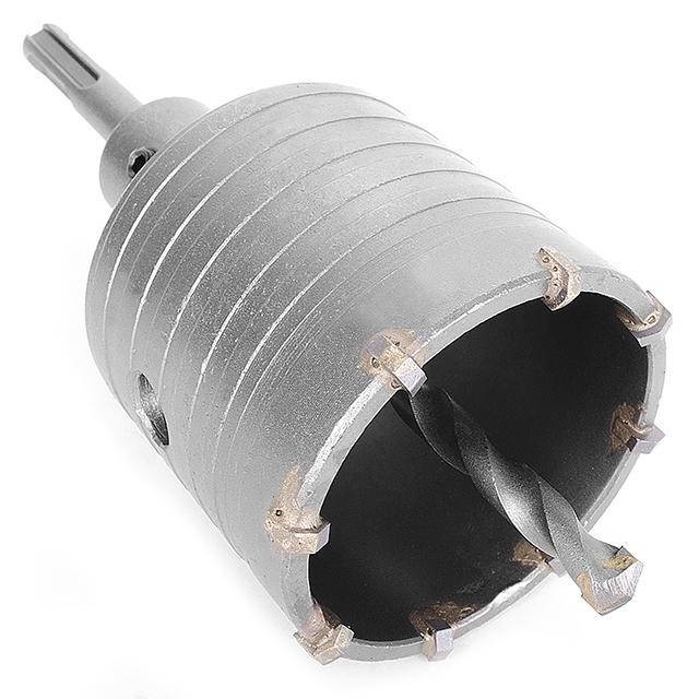 

Комплект: сверло корончатое по бетону 65мм+Переходник SDS Plus 100мм INTERTOOL SD-7065