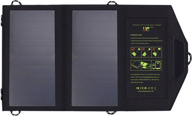

Солнечное зарядное устройство Allpowers 10W на элементах SunPower ( AP-SP5V10W )