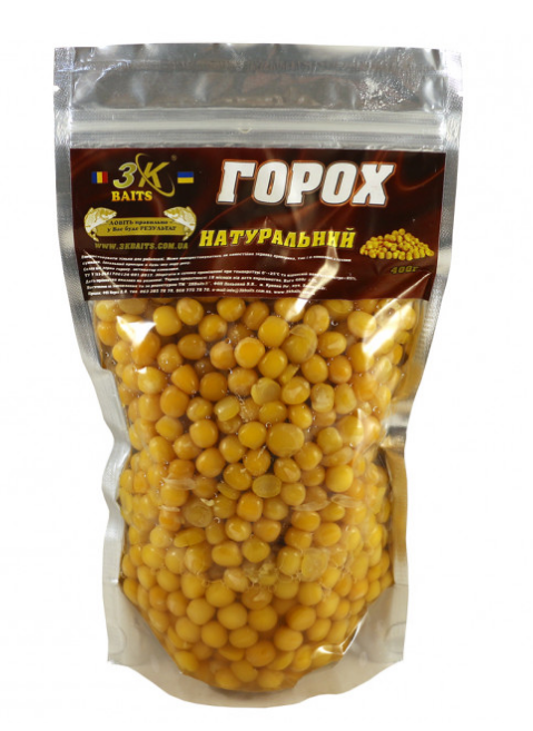 

Прикорм 3KBaits Горох Натуральный 400гр