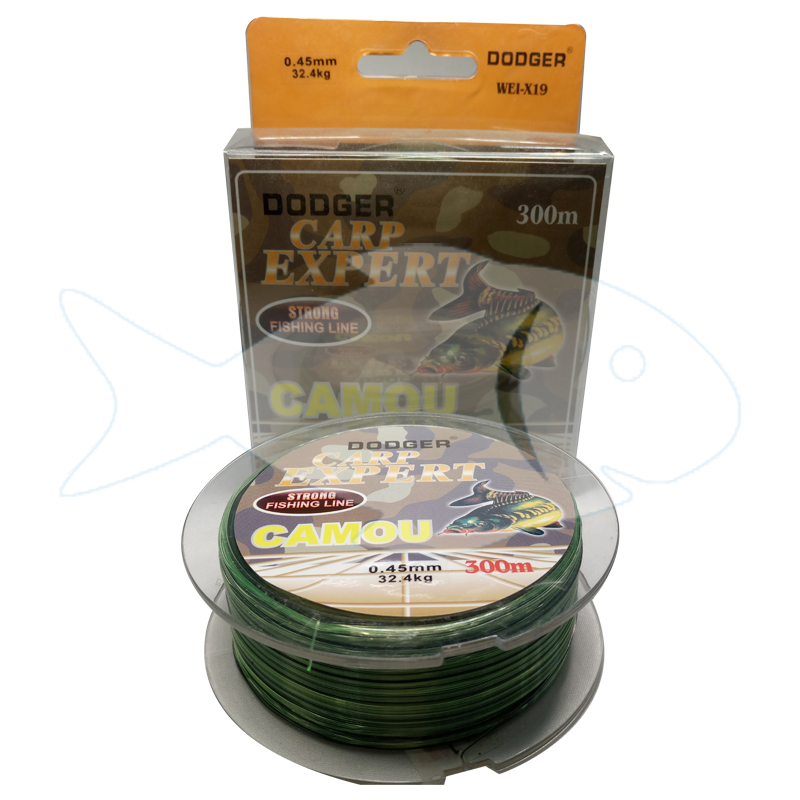 

Леска Dodger Carp Expert 0.40 - 0.50 mm 300m 0.50, Разные цвета