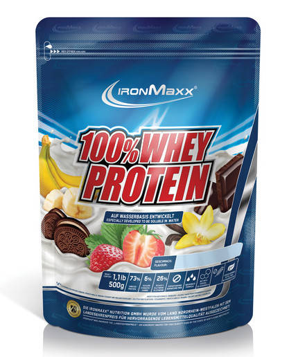 

IronMaxx 100% Whey Protein 500g