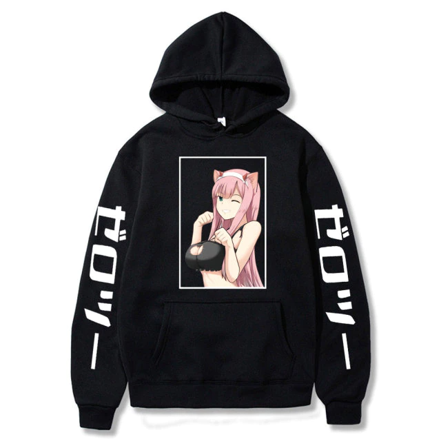 

Худи черный LOYS Aниме Zero Two