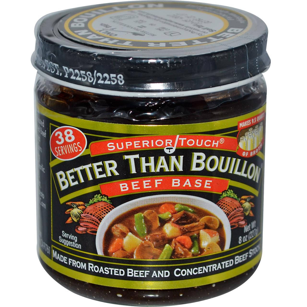 

Better Than Bouillon, Superior Touch, Говяжья основа 8 унции (227 г)