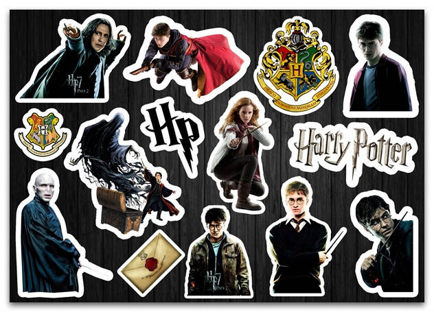 

Наклейки Harry Potter, Гарри Поттер #S-89