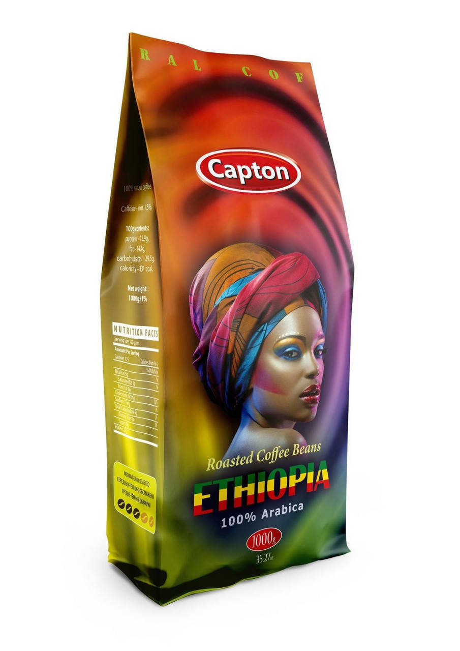 

Кофе Каптон Capton ETHIOPIA Зерна 1кг