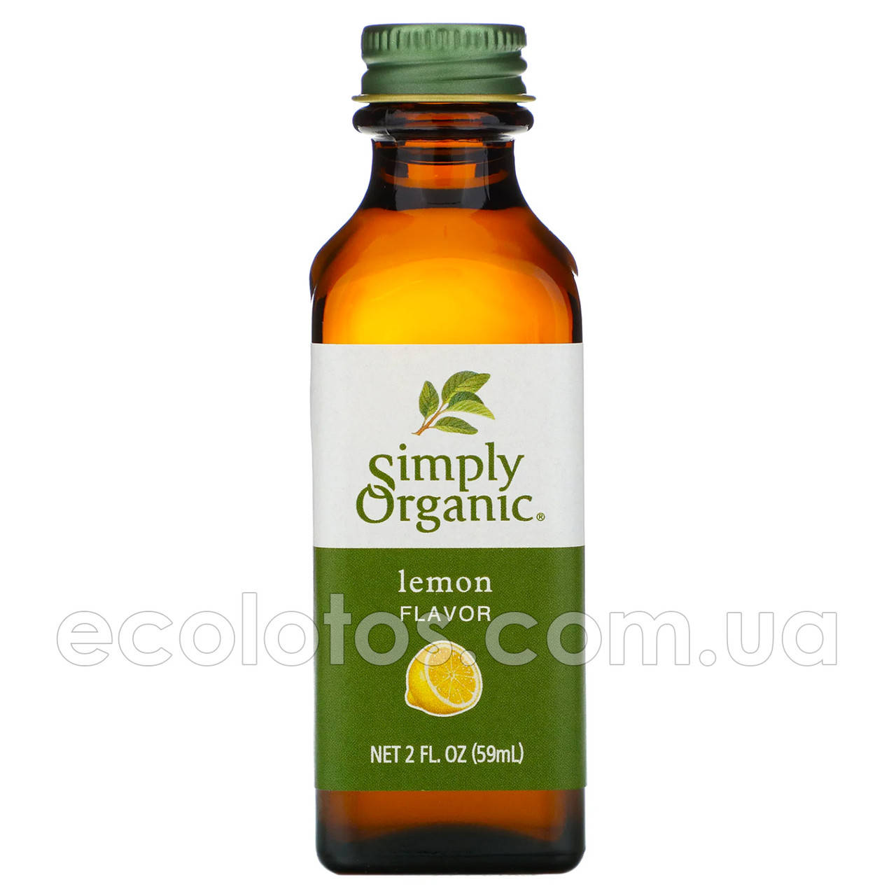 

Лимонный ароматизатор "Simply Organic" 59 мл