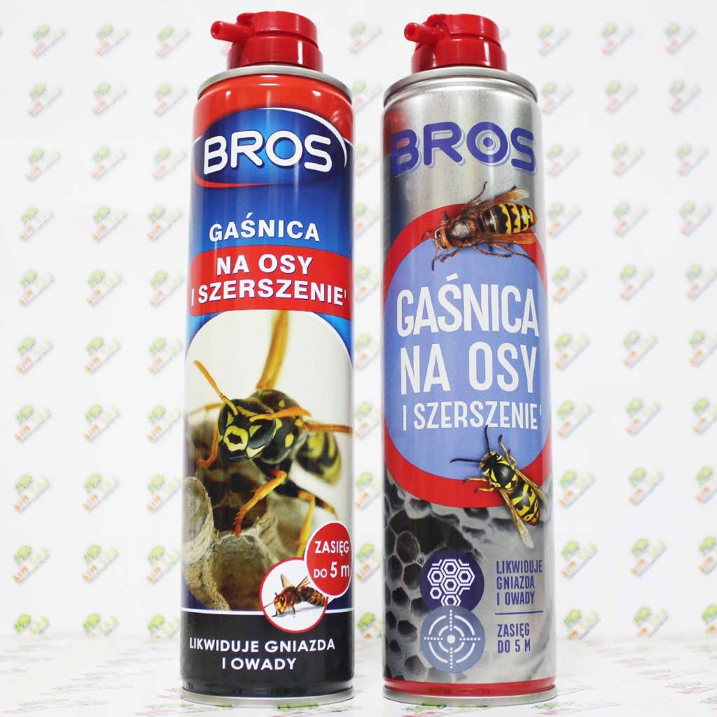 

BROS Спрей от ос и шершней (расстояние спрея - 5м), 300мл