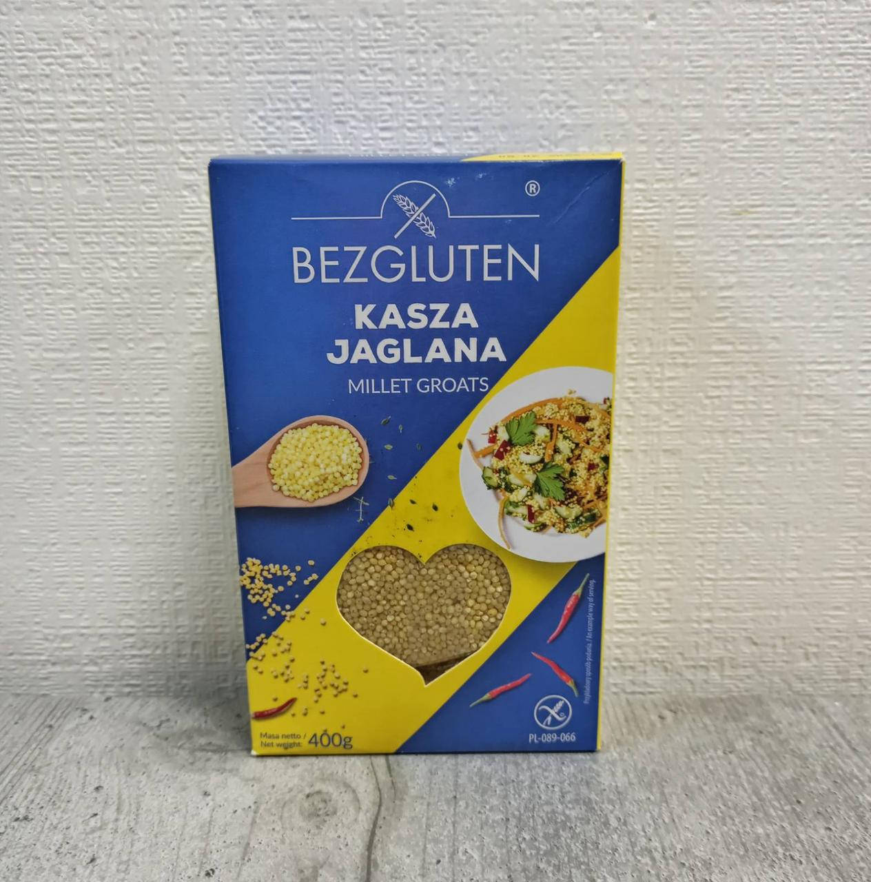 

Каша пшенная без глютена Bezgluten 400г Польша