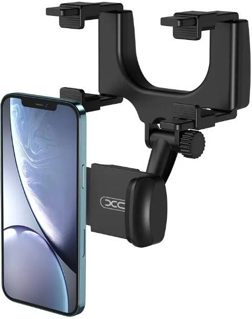 

Автомобильный держатель для телефона на зеркало XO C70, Черный