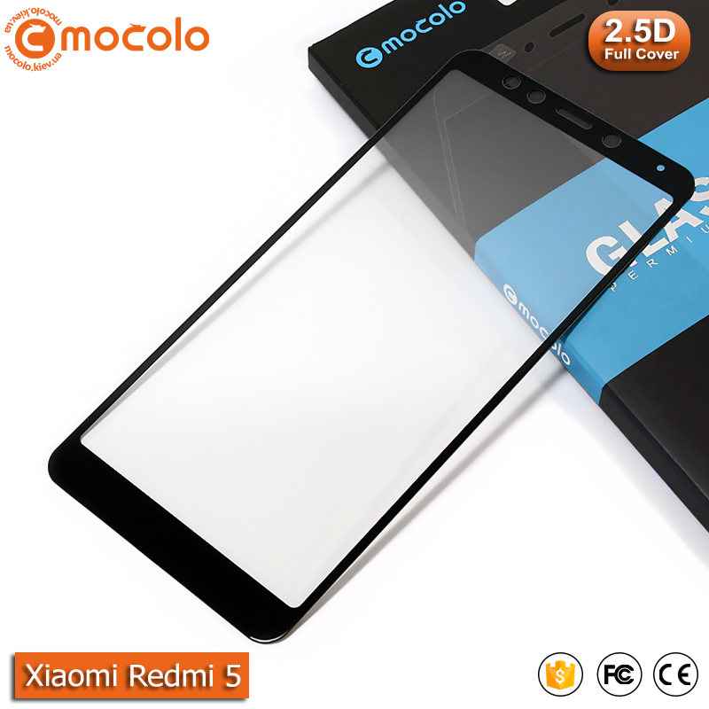 

Защитное стекло Mocolo Xiaomi Redmi 5 Full cover (Black), Черный