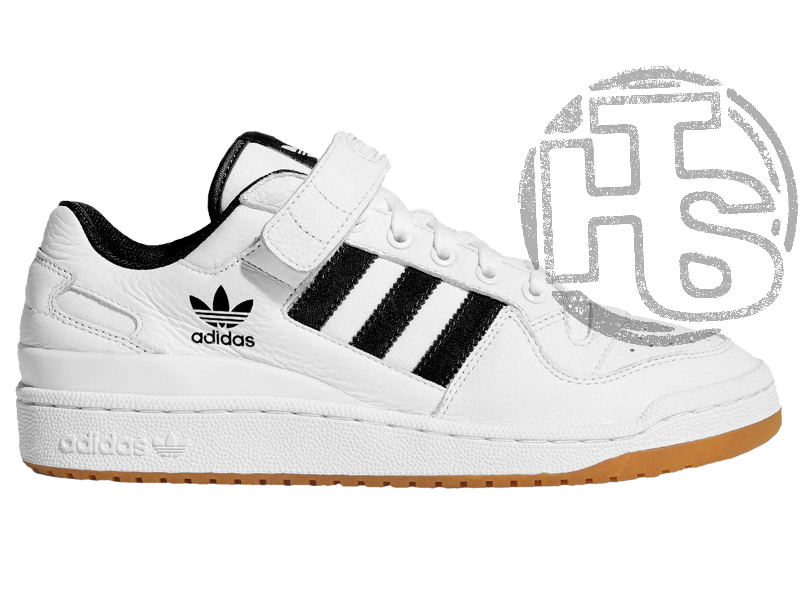 

Мужские кеды Adidas Originals Forum Low Black/White-Gum G25813, Белый