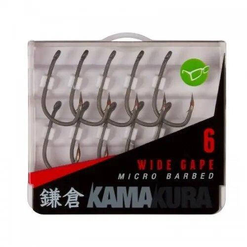 

Крючок korda kamakura wide gape hooks, size 8