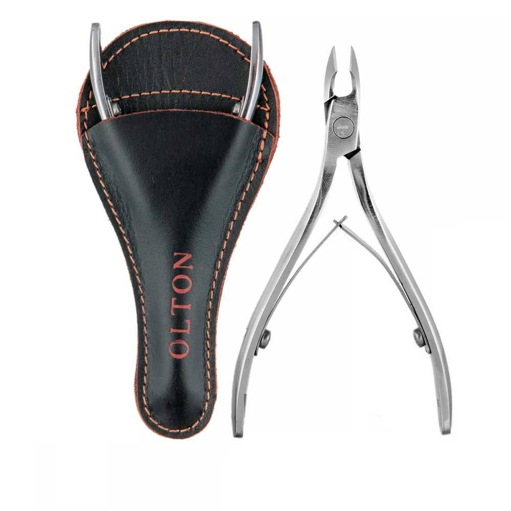 

Накожницы OLTON +чехол(кожа) S