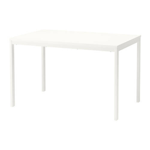 

Стол IKEA VANGSTA 120/180x75 см раздвижной белый 803.615.64