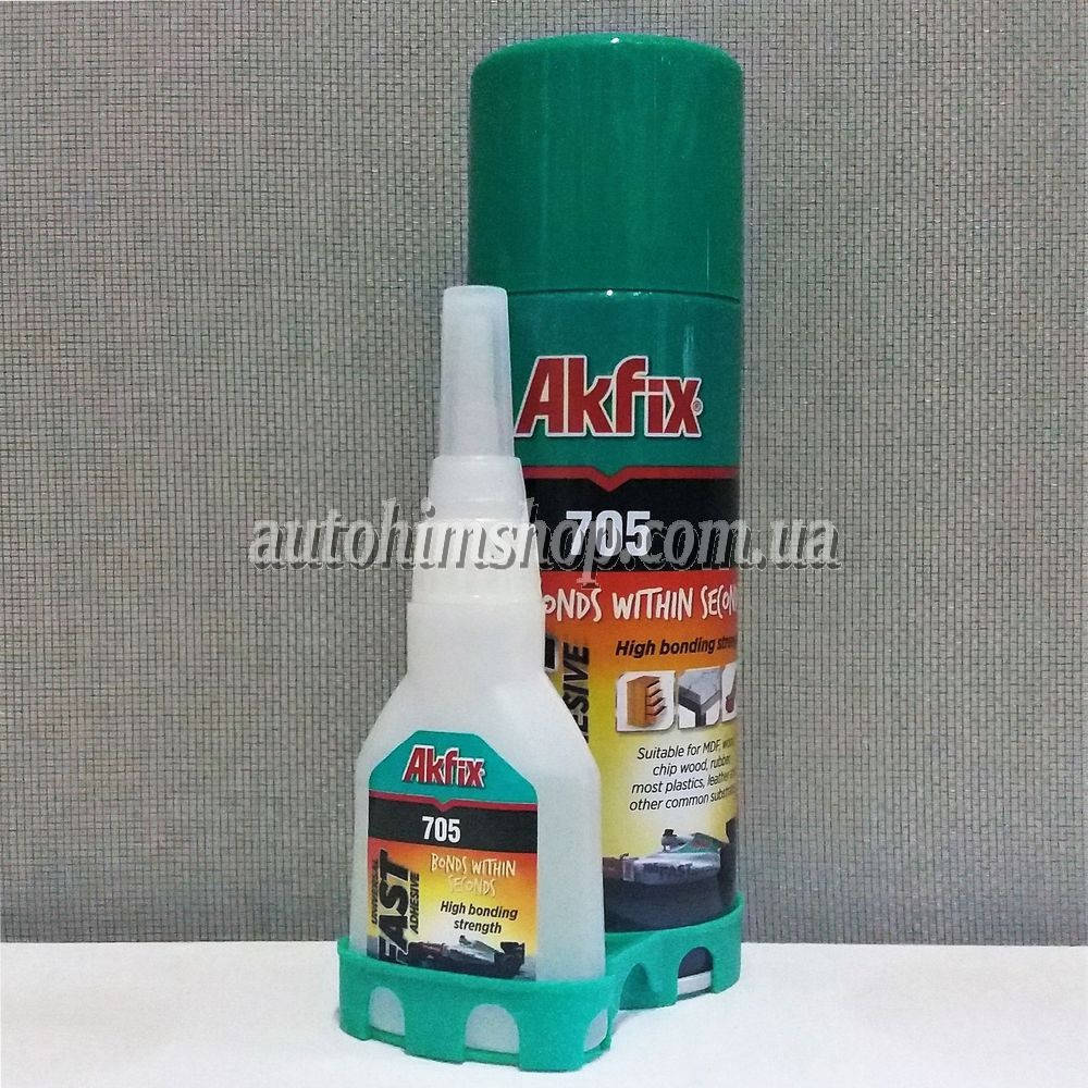 

Суперклей с активатором Akfix-705 50г