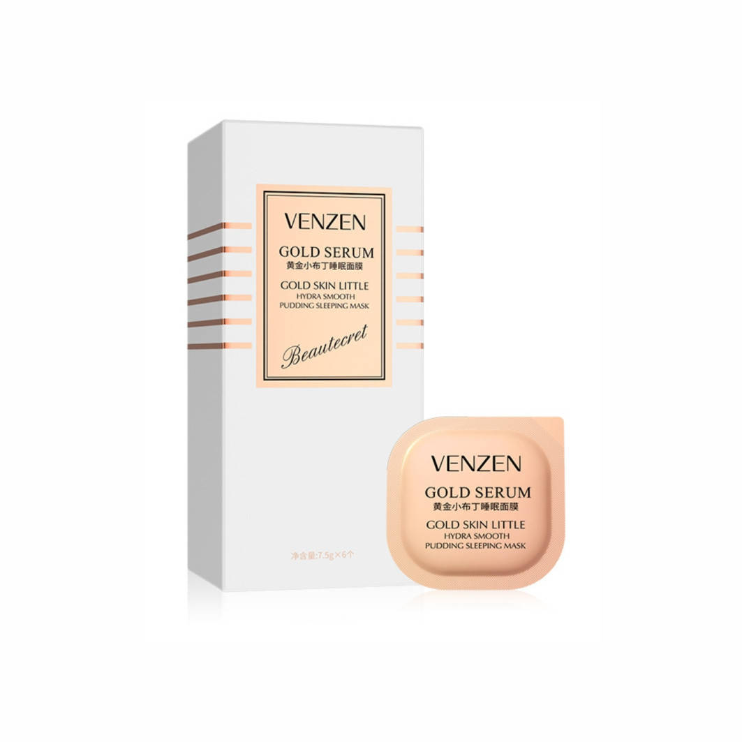 

Ночная маска для лица Venzen Gold Serum Pudding Sleeping Mask