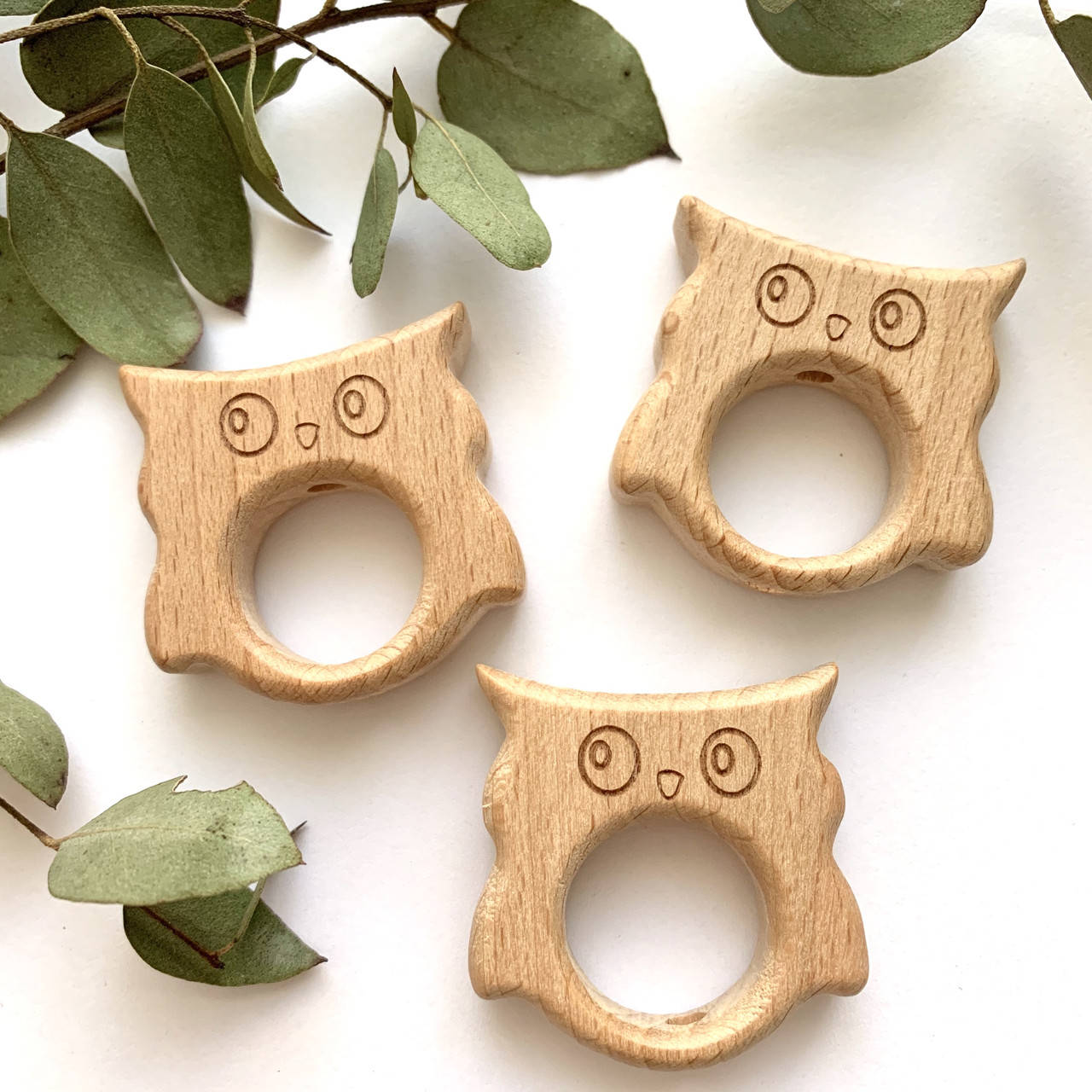 

Кулон из бука «Сова" 35 мм