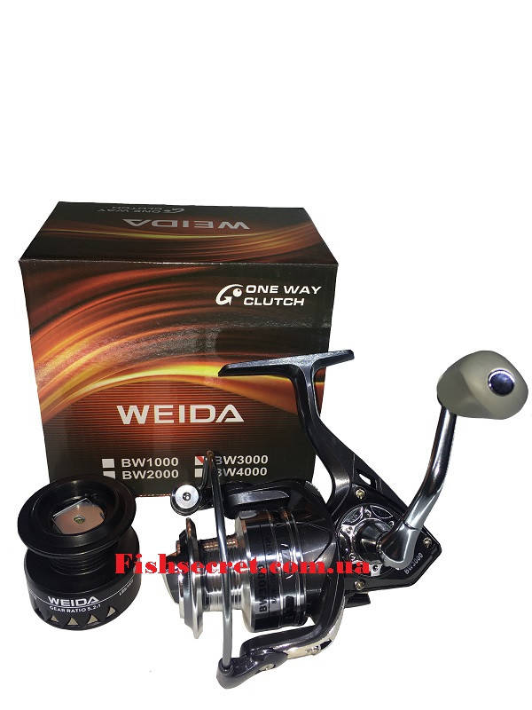 

Катушка безынерционная WEIDA BW 4000, Серый