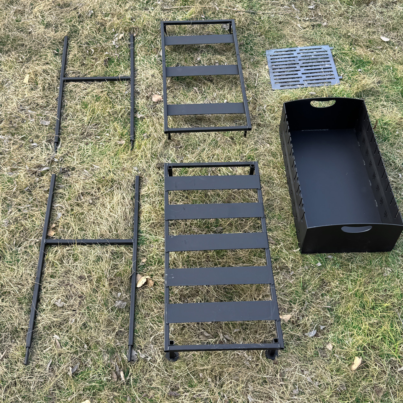 Мангал "Патріот" на 13 шампурів 3мм з решіткою гріль