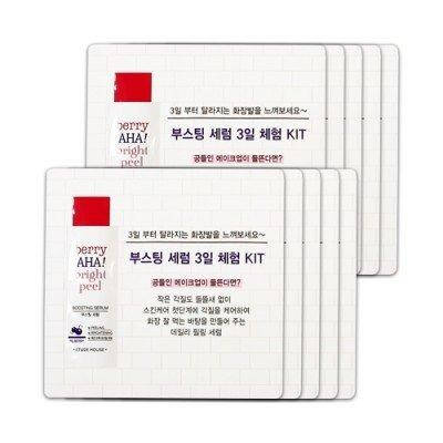 

Пилинговая сыворотка с кислотами, ETUDE HOUSE Berry AHA Bright Peel Boosting Serum