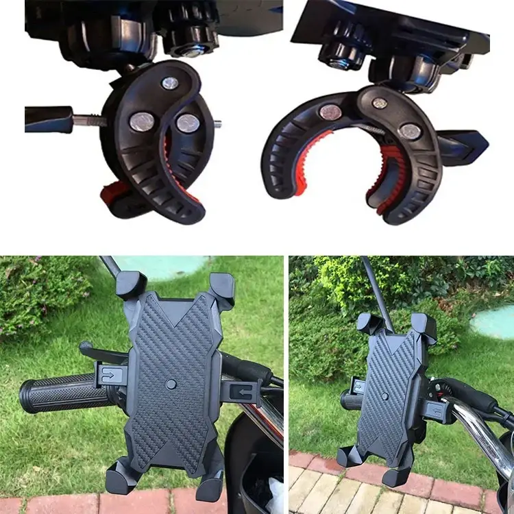 

Вело мото держатель на руль велосипеда мотоцикла Велодержатель HOSE SH-3105 держатель для велосипедов