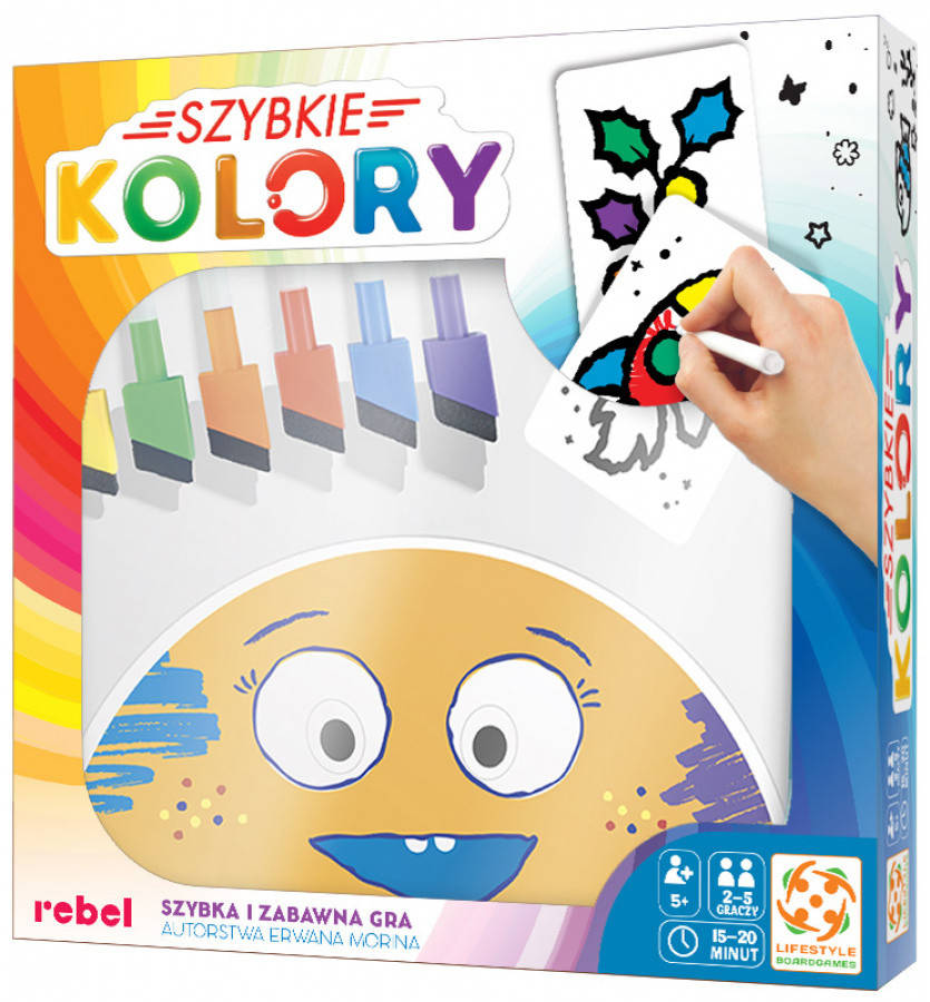

Настольная игра Скоростные цвета