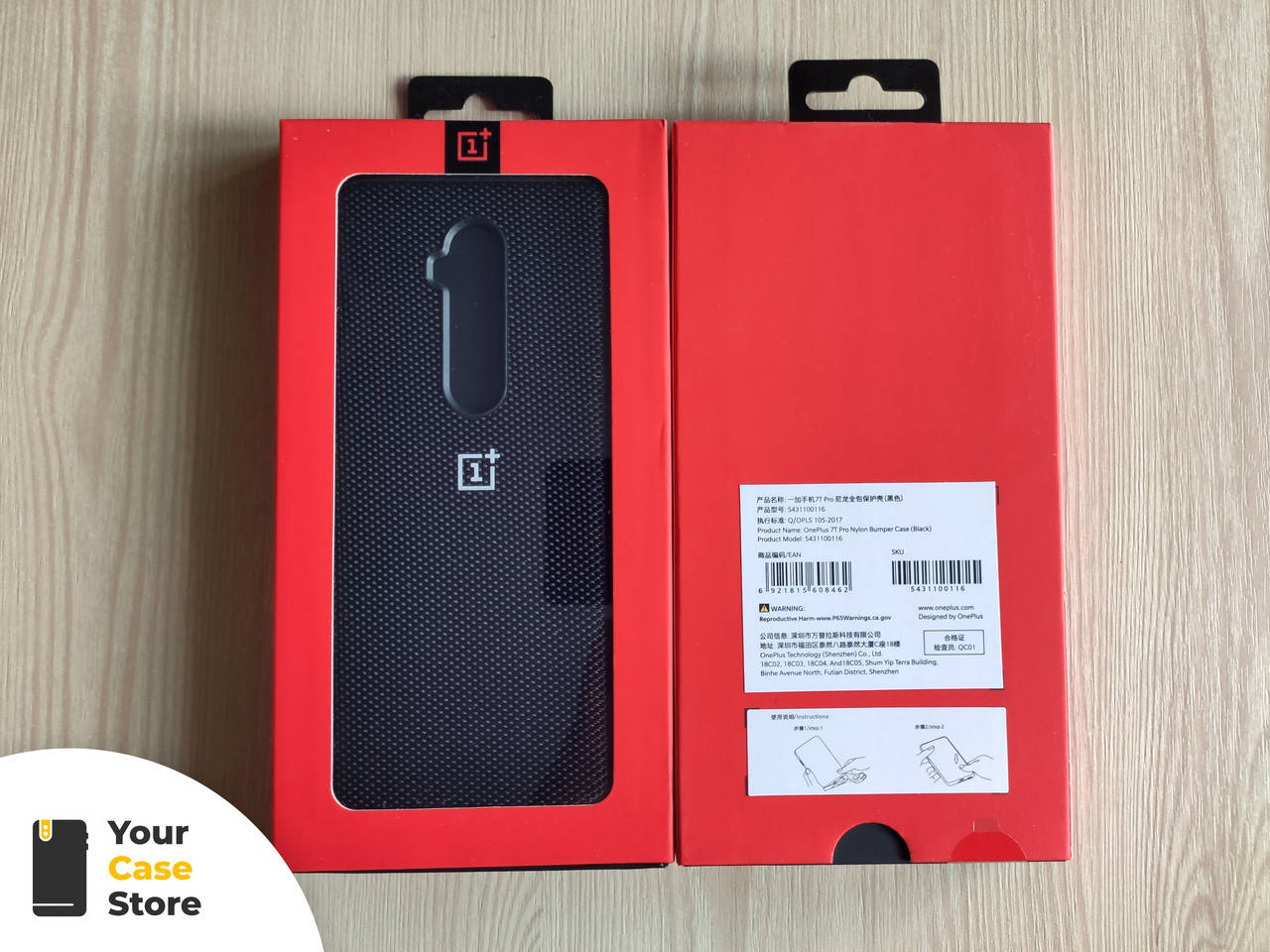 

Фирменный оригинальный чехол OnePlus 7T Pro nylon bumper нейлоновый, 100% оригинал, Черный