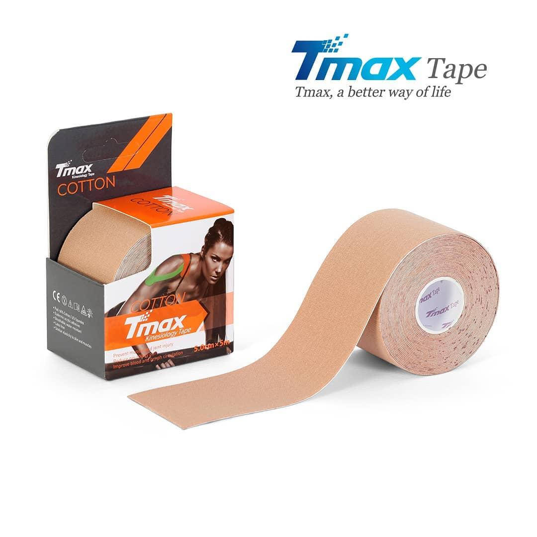 

Кинезио тейп Tmax Cotton Tape 5cm X 5m (бежевый)