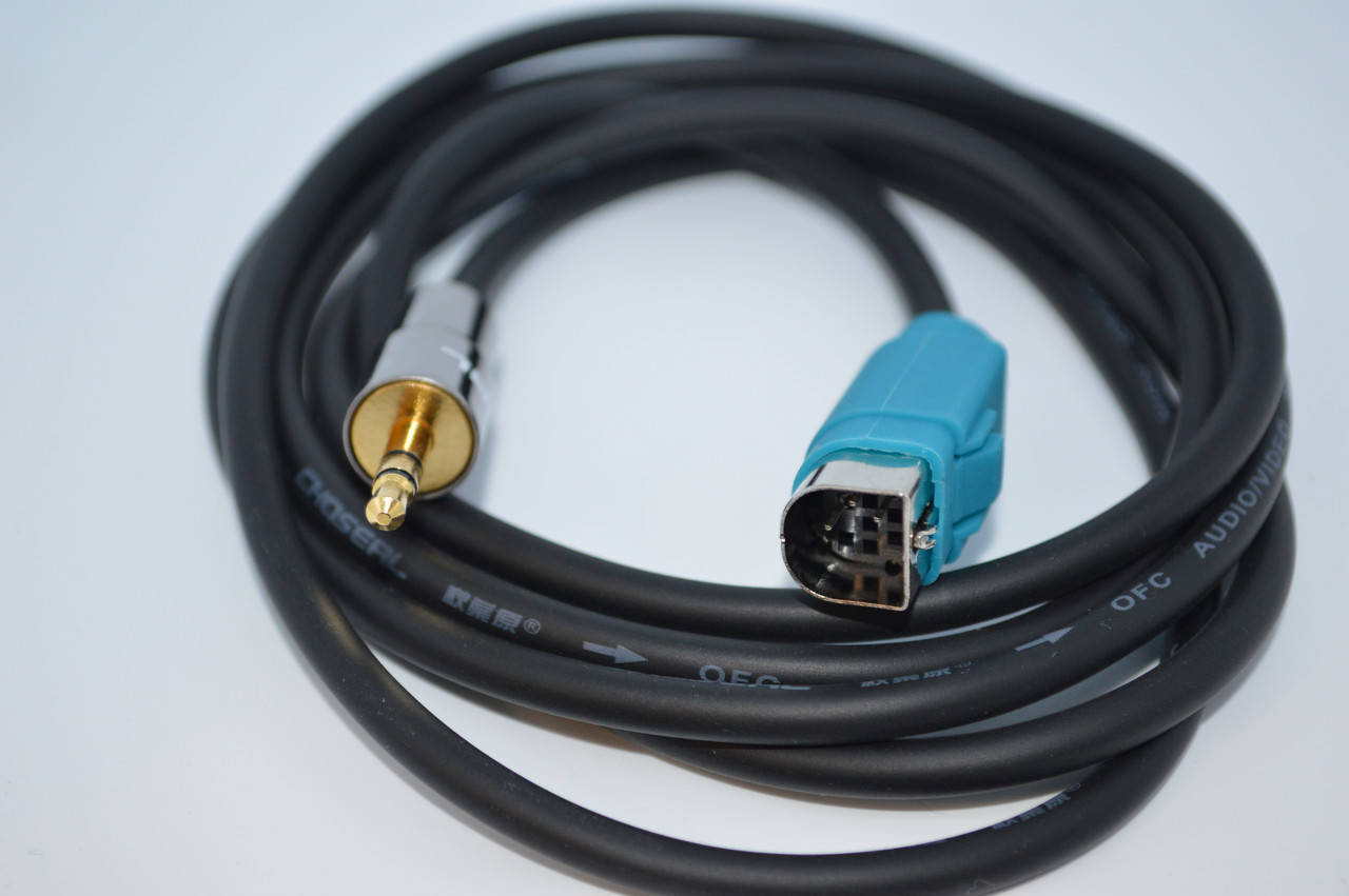 

Кабель aux Чосал CHOSEAL с 3,5 gold для магнитол ALPINE номер kce-236b