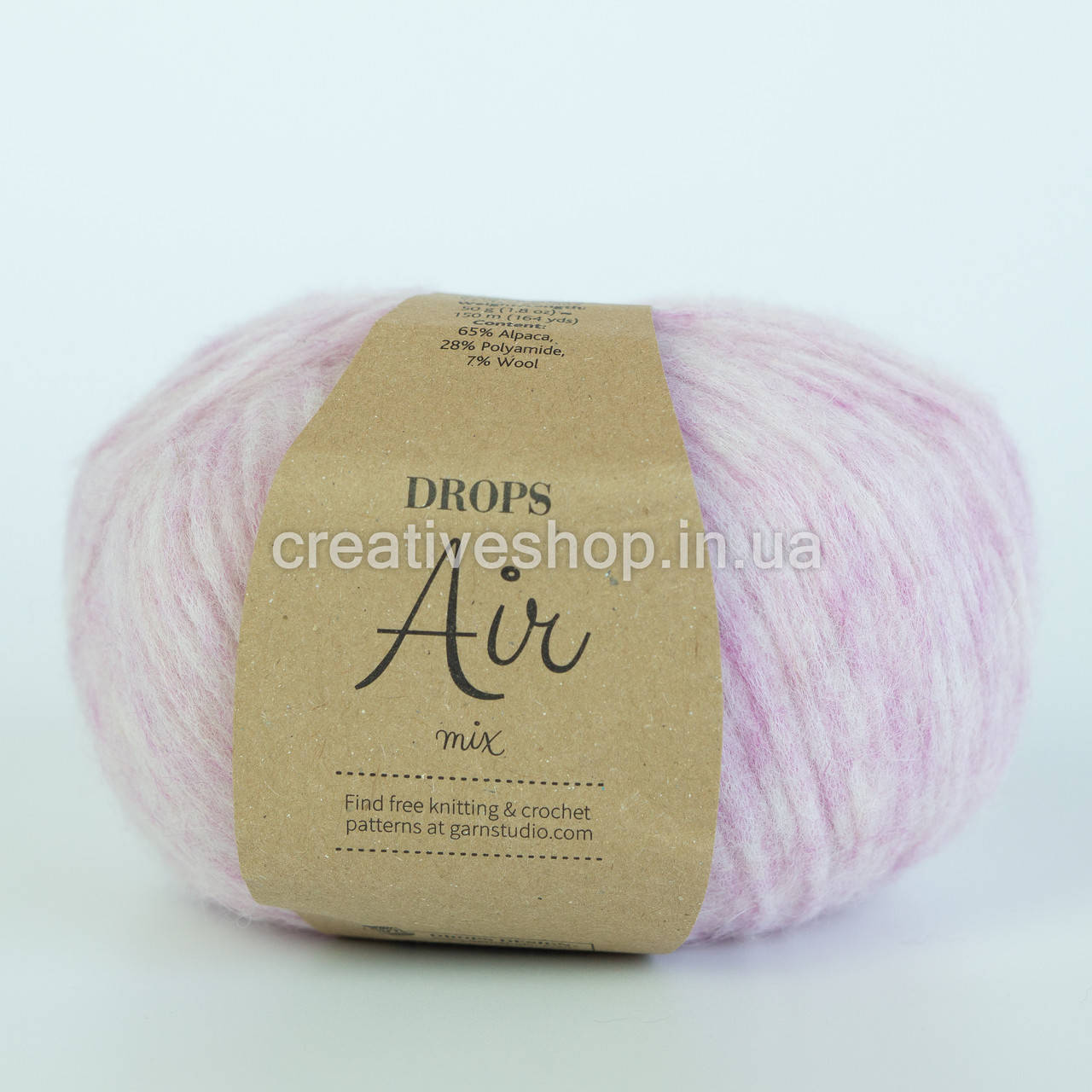 

Пряжа Drops Air Mix (цвет 08 light pink)