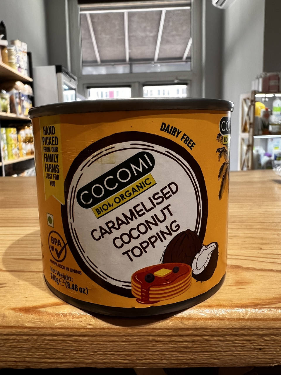 

Кокосова карамель органічна Cocomi BIO, 240г