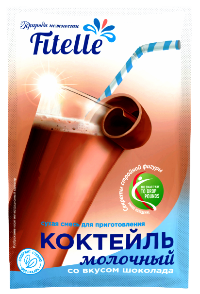 

Смесь для приготовления молочного коктейля ФитПарад Fitelle вкус Шоколад (30 грамм)