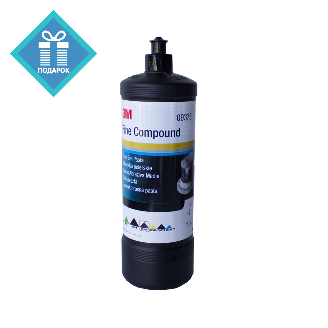 

Абразивная полировальная паста 3M (3М) 09375 №2 Fine Compound 1л