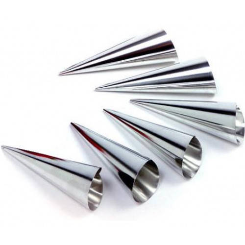 

Набор форм для выпечки конусных трубочек 6 шт. Empire Profi Cookie Ø3.5 х 13 см из нержавеющей стали (EM-8130)