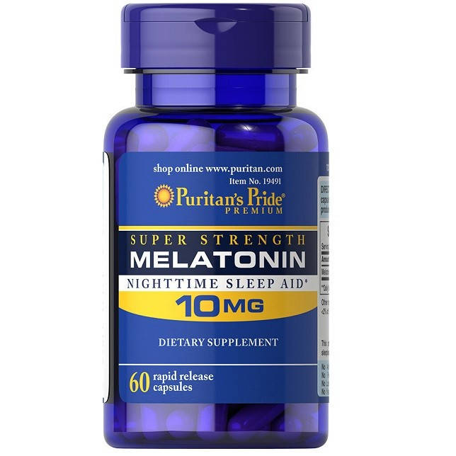 

Melatonin 10 мг Puritan Pride (60 капсул)
