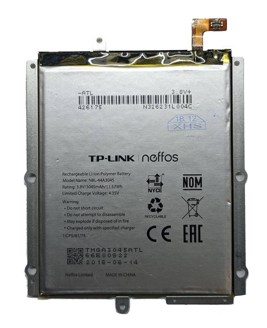 

Аккумулятор TP-Link Neffos C5 Max TP702 NBL-44A3045 Батарея