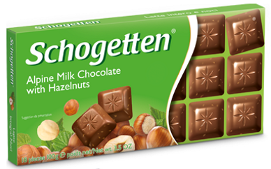 

Шоколад Schogetten Alpine Milk Chocolate молочный с фундуком 100 г